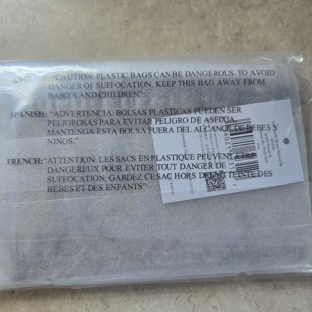 NWT Kate Spade - Lucy Spade Flower Floral Small L-zip Wristlet Clutch - Picture 6 of 7